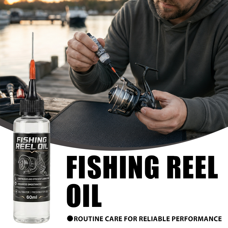 Reel Oil - Olio Lubrificante per Mulinelli da Pesca,