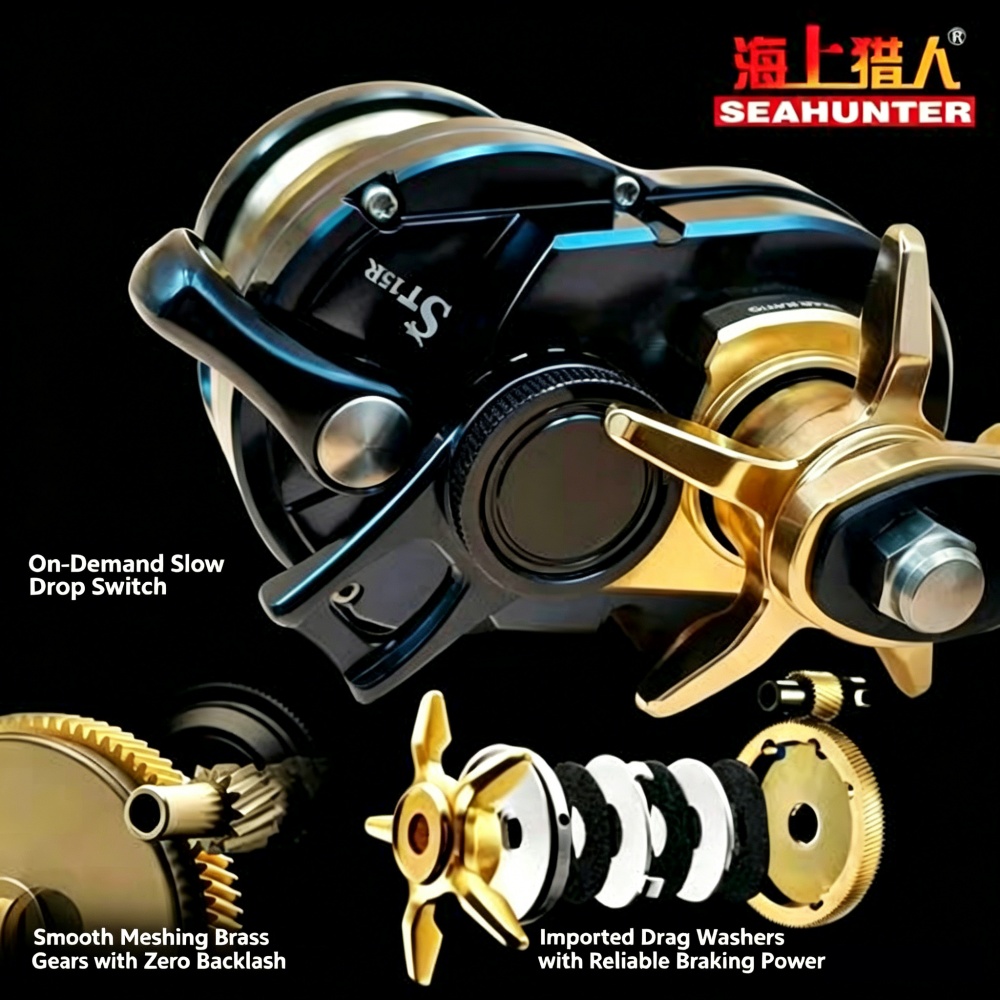 Mulinello da Jigging a Passo L - Conventional Reel recensione e prezzo