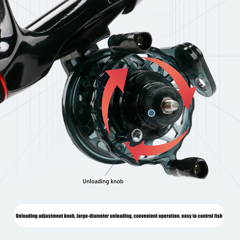 Nuovo 1 pz Mulinello Portatile - Ice Fishing Reel recensione e prezzo